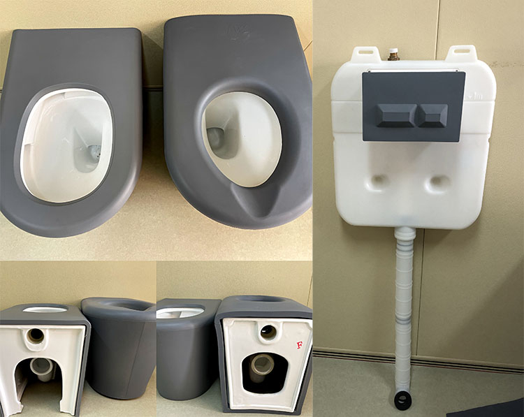 談話(huà)室防撞馬桶硅膠軟包洗手臺(tái)坐便器